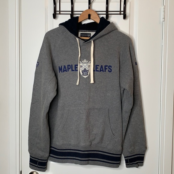 Maple Leafs NHL Small Roots Hoodie Sweatshirt - Picture 5 of 11